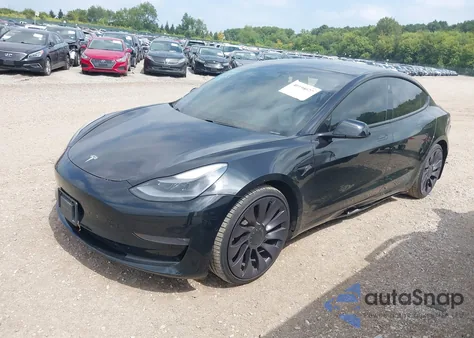 2021 Tesla Model 3 Performance Dual Motor All-Wheel Drive из США, поврежденный, VIN 5YJ3E1EC5MF919278